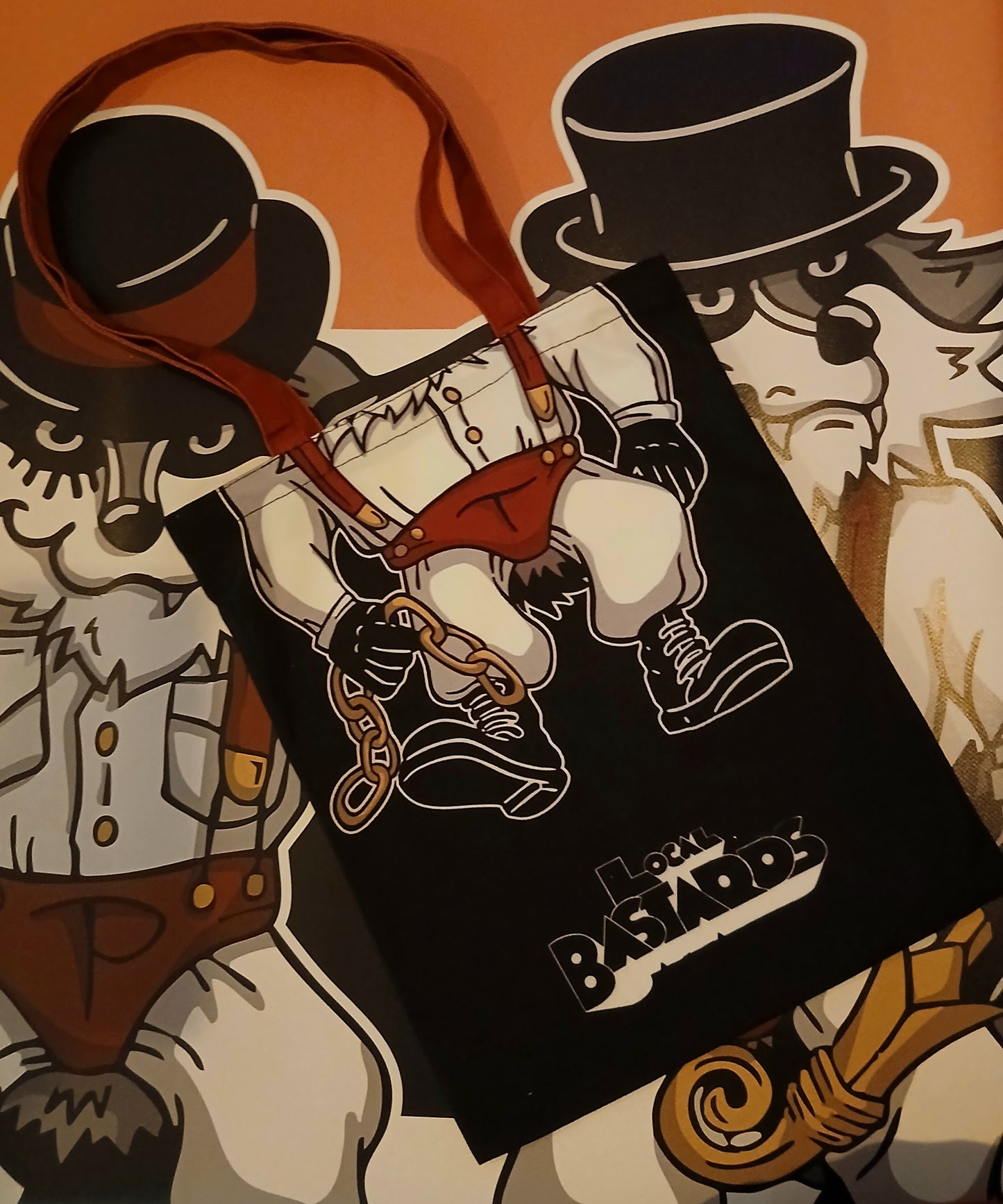 Tragtasche - "Beute(l)" - farbig