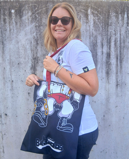 Tragtasche - "Beute(l)" - farbig