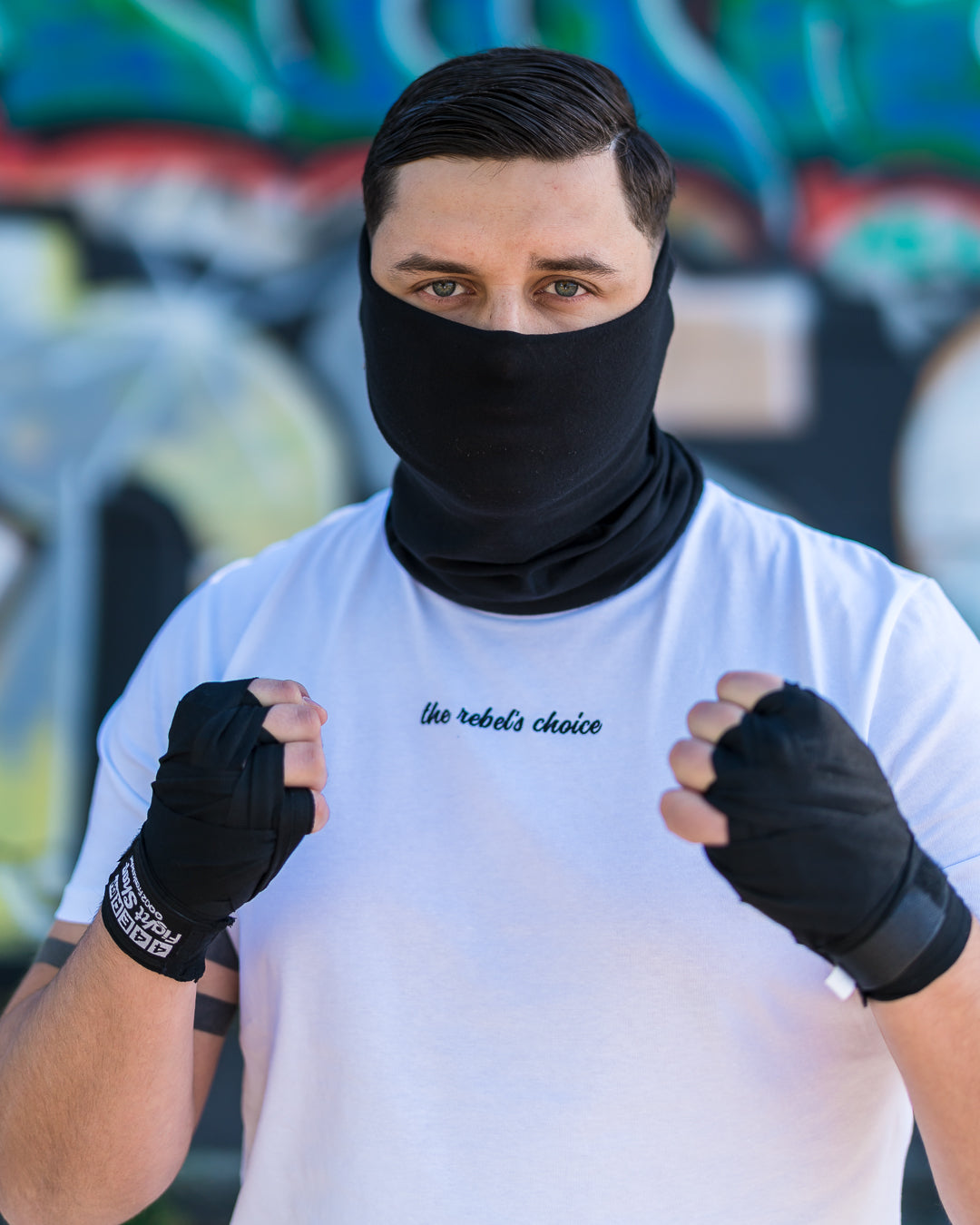 T-Shirt - "the statement" - weiss