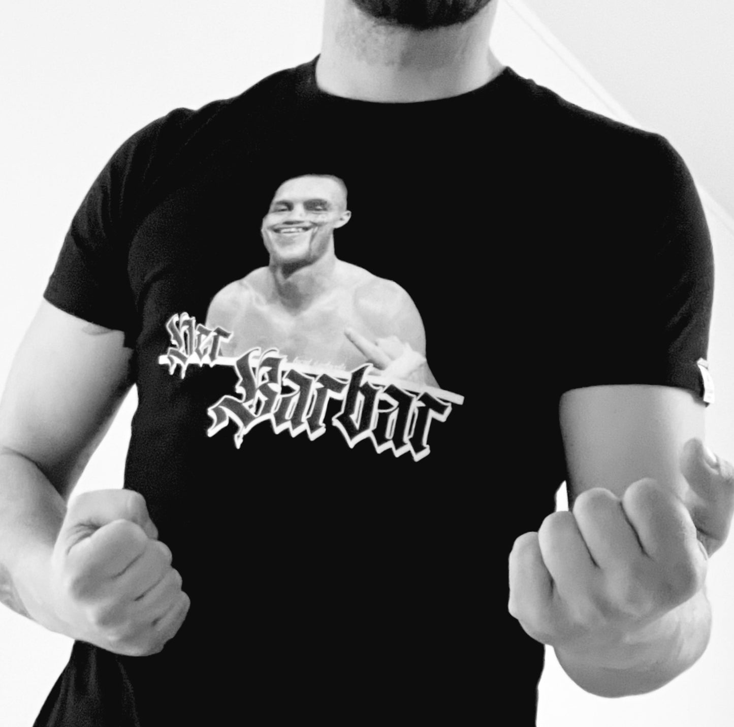 Spezial T-Shirt #1 - "der Barbar" - schwarz