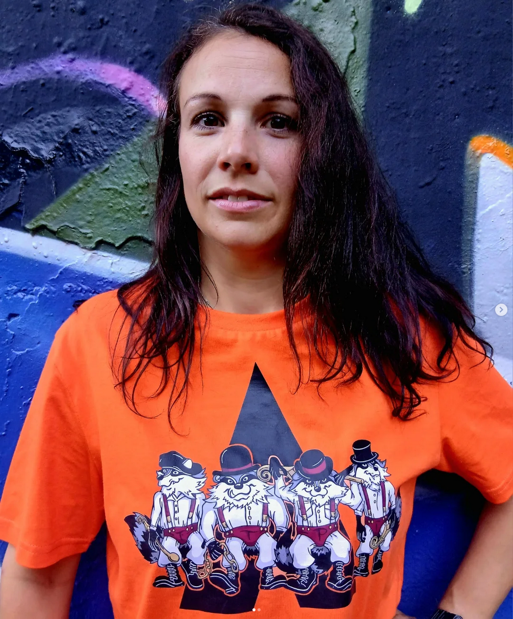 T-Shirt - "Clockwork Orange" - orange