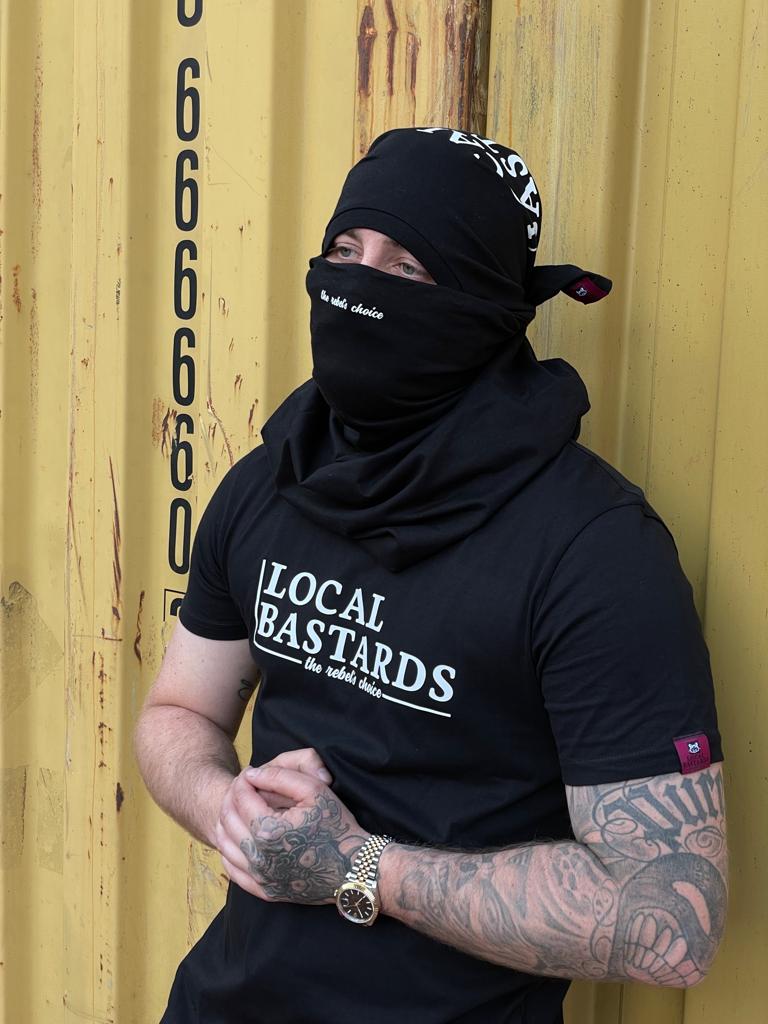 T-Shirt - "the rebel" - schwarz