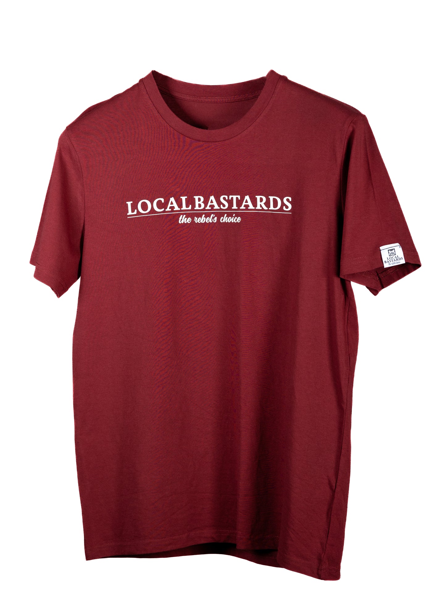 T-Shirt - "the classic" - bordeauxrot