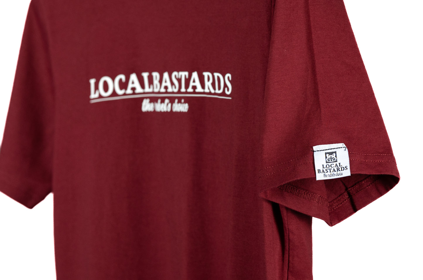 T-Shirt - "the classic" - bordeauxrot